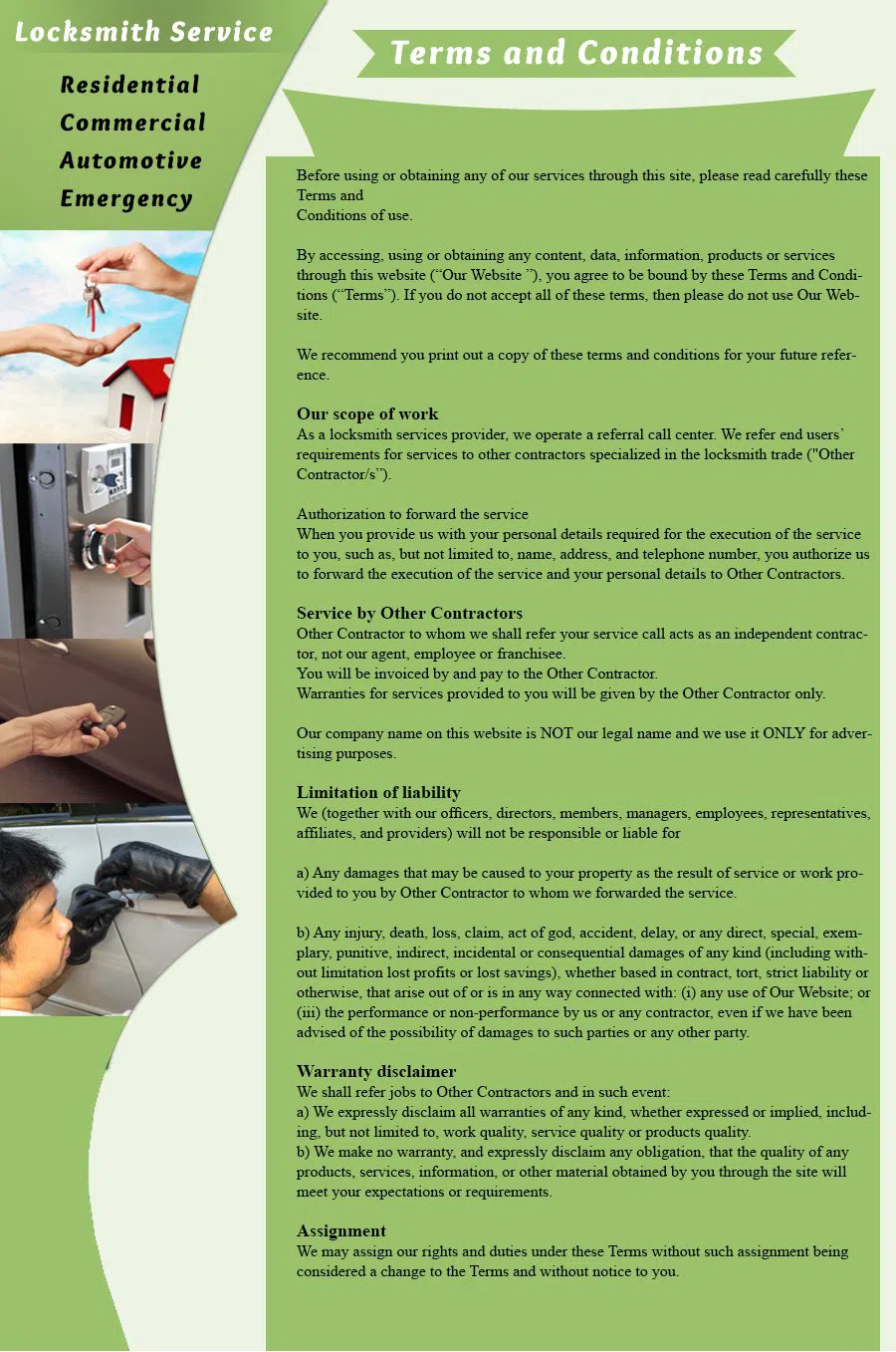 San Diego Master Locksmith San Diego, CA 619-402-1868 - terms-and-condition-c-22